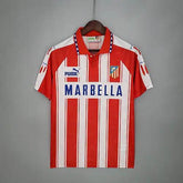Atletico Madrid 94/95 home Football kit - Footyb